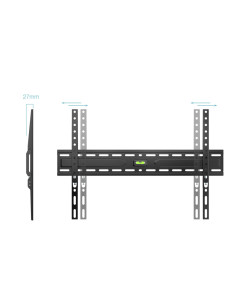 TooQ Soporte Fijo de pared para pantallas 37"- 86", Negro 2