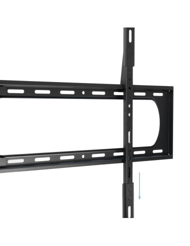 TooQ Soporte Fijo de Pared para Pantallas 37”-140”, Negro