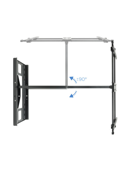 TooQ LP4380XL-B soporte para TV 2,03 m (80") Negro