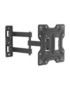 AISENS Soporte Eco Giratorio, Inclinable Para Monitor/TV 30kg (3 Pivotes) De 23"-43", Negro