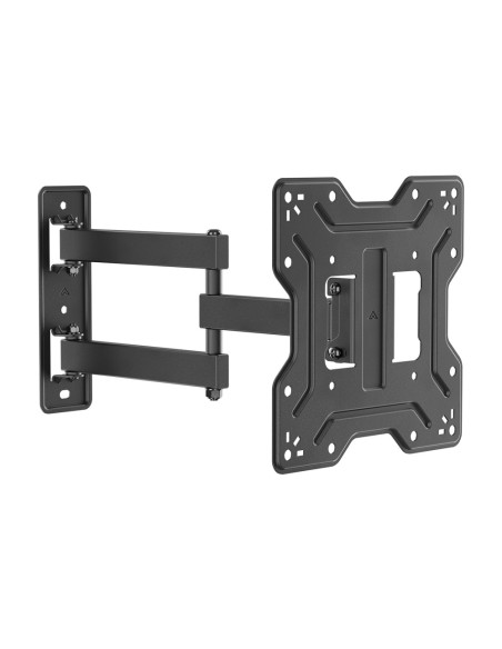 AISENS Soporte Eco Giratorio, Inclinable Para Monitor/TV 30kg (3 Pivotes) De 23"-43", Negro