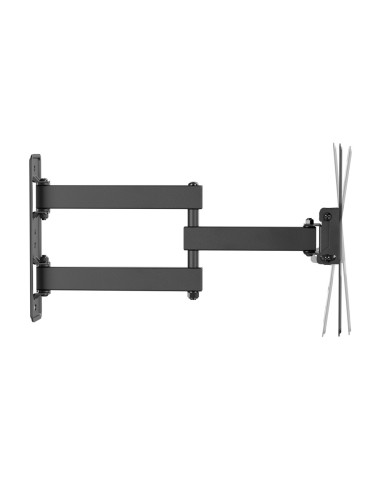 AISENS Soporte Eco Giratorio, Inclinable Para Monitor/TV 30kg (3 Pivotes) De 23"-43", Negro