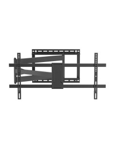 AISENS Soporte Pro Giratorio, Inclinable y Nivelable para Monitor/TV 50kg de 43"-80", Negro 2
