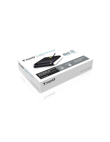 TooQ TQR-210B lector de tarjeta inteligente Interior