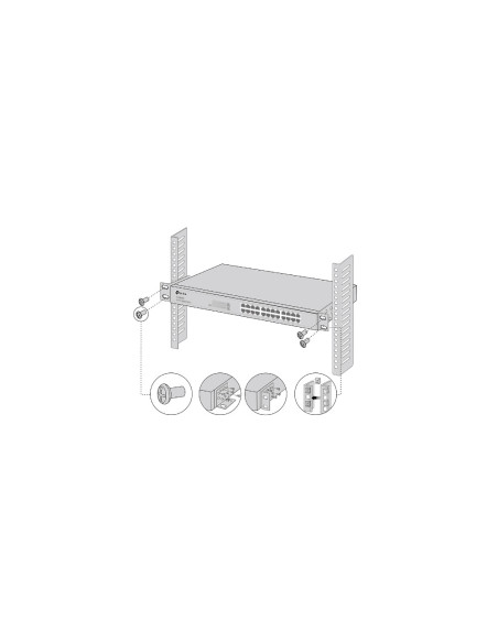 TP-Link Omada RackMount Kit-19 Kit de montaje