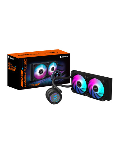 GIGABYTE AORUS WATERFORCE II 240 Procesador Sistema de refrigeración líquida todo en uno 12 cm Negro