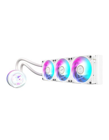 GIGABYTE AORUS WATERFORCE X II 360 ICE Procesador Sistema de refrigeración líquida todo en uno 12 cm Blanco