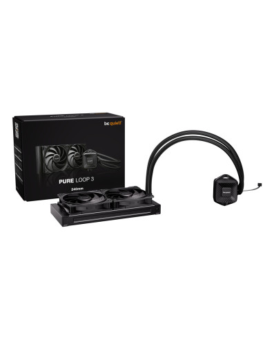 be quiet! PURE LOOP 3 Procesador Sistema de refrigeración líquida todo en uno 12 cm Negro 1 pieza(s)