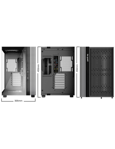 be quiet! LIGHT BASE 600 DX Black Midi Tower Negro