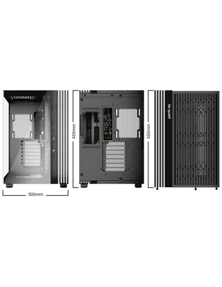 be quiet! LIGHT BASE 600 DX Black Midi Tower Negro
