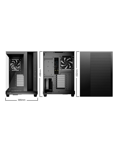 be quiet! Light Base 500 Midi Tower Negro
