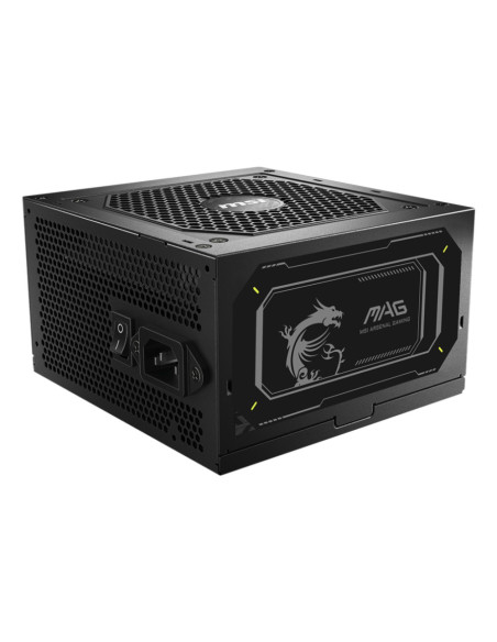 MSI MAG A750GL PCIE5 II unidad de fuente de alimentación 750 W 20+4 pin ATX ATX Negro