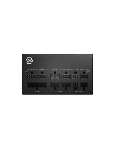 MSI MAG A750GL PCIE5 II unidad de fuente de alimentación 750 W 20+4 pin ATX ATX Negro