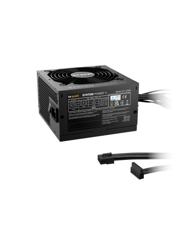 be quiet! System Power 11 550W unidad de fuente de alimentación 20+4 pin ATX ATX Negro