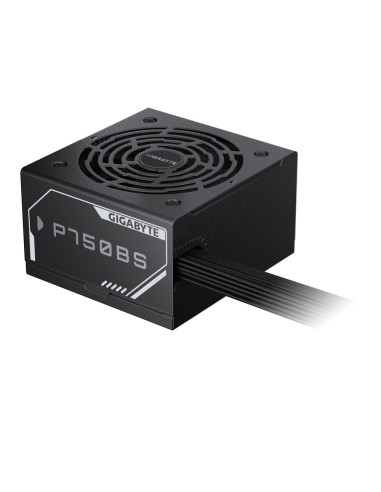 GIGABYTE P750BS Fuente de Alimentación - PCI-E 6+2 Pin x 4, 80 PLUS Bronze, Ventilador de 120 mm, Compatible con ATX, Enchufe EU