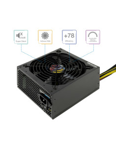 TooQ TQAPOLO-650SP unidad de fuente de alimentación 650 W 20+4 pin ATX ATX Negro 2