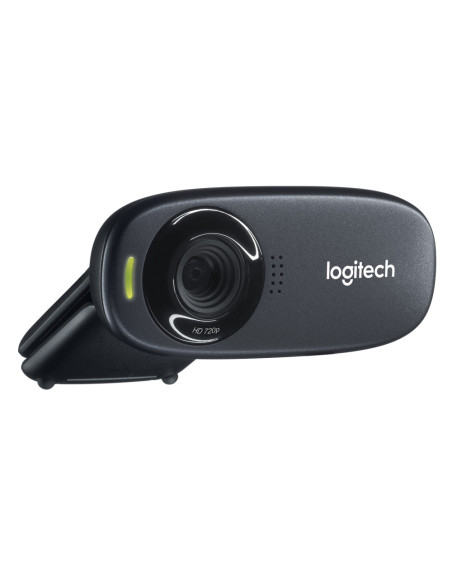 Logitech C310 HD cámara web 5 MP 1280 x 720 Pixeles USB Negro