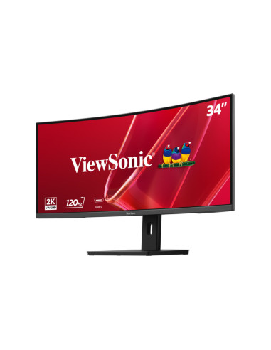 Viewsonic VA VA3420C-2 pantalla para PC 86,4 cm (34") 3440 x 1440 Pixeles UltraWide Quad HD LED Negro