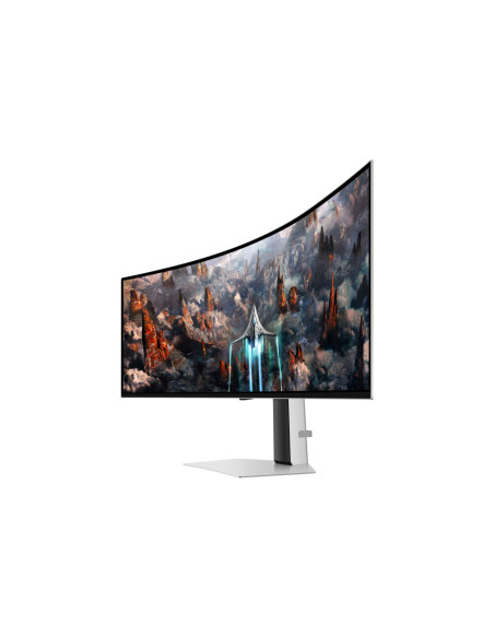 Samsung G93SC pantalla para PC 124,5 cm (49") 5120 x 1440 Pixeles Dual QHD OLED Plata