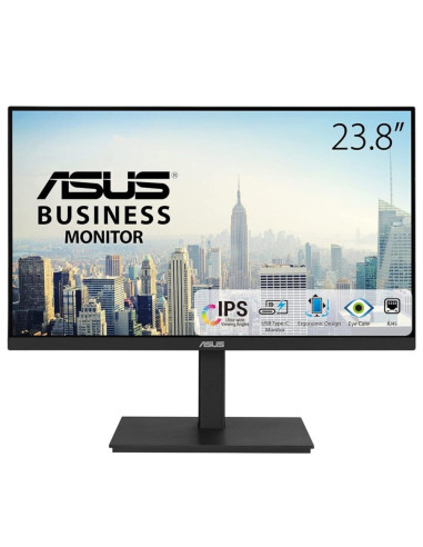 ASUS VA24ECPSN pantalla para PC 60,5 cm (23.8") 1920 x 1080 Pixeles Full HD LCD Negro