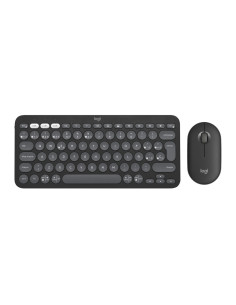 Logitech 920-012227 teclado Ratón incluido Universal RF Wireless + Bluetooth QWERTY Español Grafito