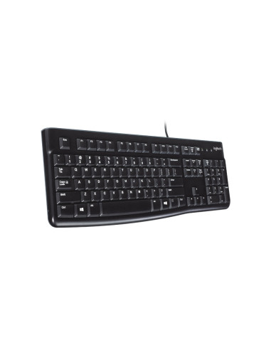 Logitech K120 for Business teclado Universal USB QWERTY Español Negro