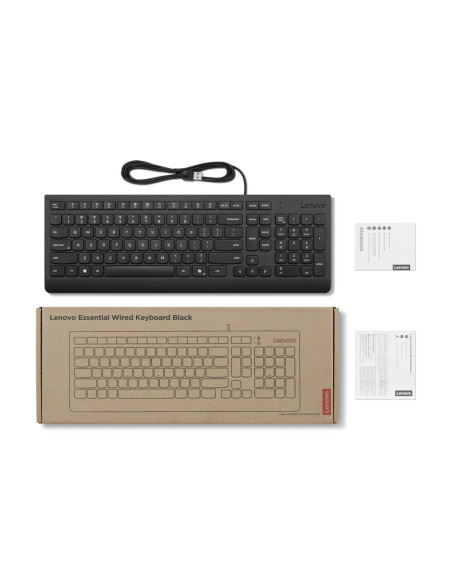 Lenovo 4Y41R64665 teclado Hogar / Oficina USB Español Negro