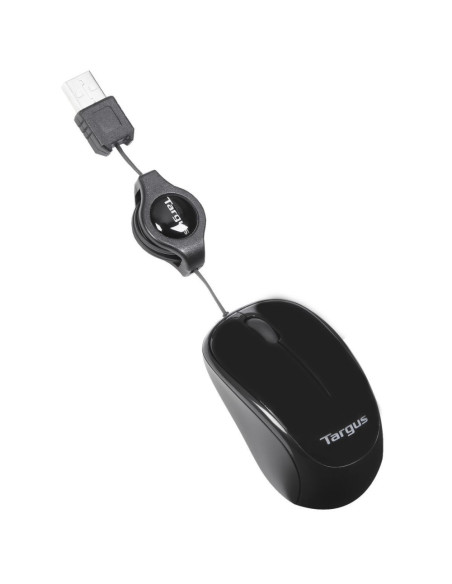 Targus AMU75EU ratón Viajes Ambidextro USB tipo A 1000 DPI