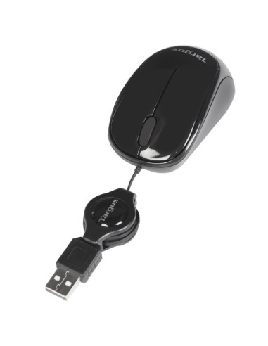 Targus AMU75EU ratón Viajes Ambidextro USB tipo A 1000 DPI