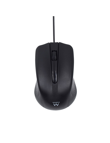 Ewent EW3300 ratón Oficina Ambidextro USB tipo A Óptico 1000 DPI