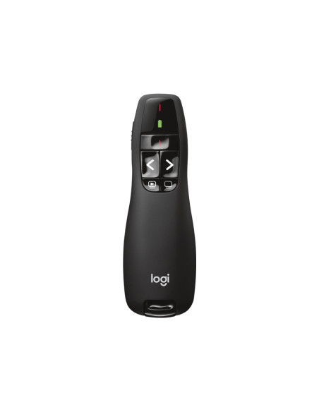 Logitech R400 apuntador inalámbricos RF Negro