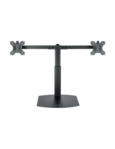 TooQ Soporte de mesa para 2 pantallas (monitor / plasma / LCD / LED) 17"-27"