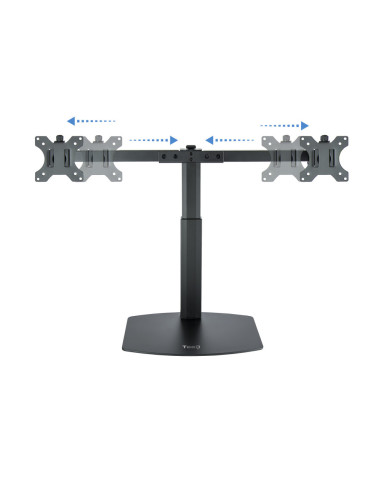 TooQ Soporte de mesa para 2 pantallas (monitor / plasma / LCD / LED) 17"-27"
