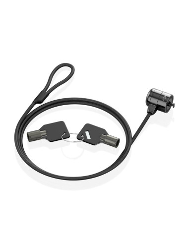 AISENS ASLK-D40K04-BK cable antirrobo Negro 1,5 m
