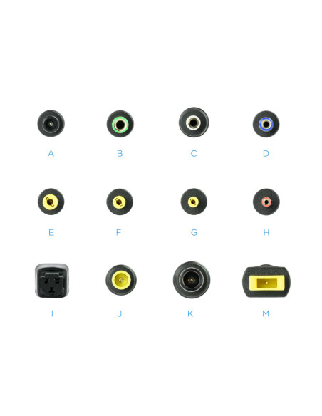 TooQ TQLC-100BS01M adaptador e inversor de corriente Auto/Interior Negro