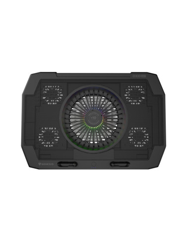 GENESIS Oxid 850 almohadilla fría 43,9 cm (17.3") 2500 RPM Negro