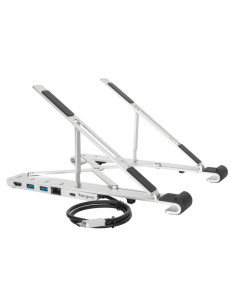 Targus AWU100005GL soporte para ordenador portátil Plata 39,6 cm (15.6")