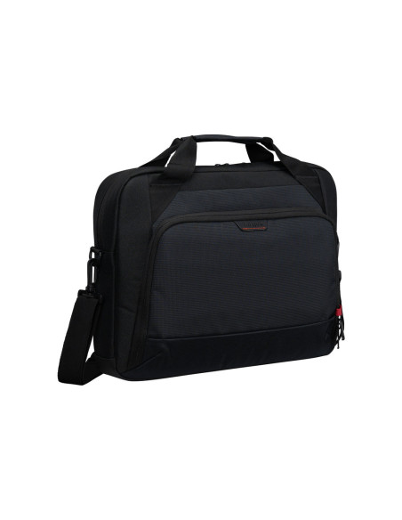 Targus EcoSmart 40,6 cm (16") Maletín Negro, Rojo