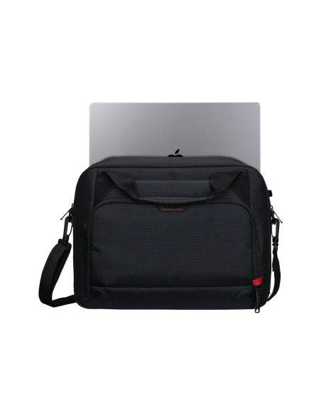Targus EcoSmart 35,6 cm (14") Maletín Negro, Rojo