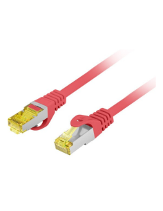 Lanberg PCF6A-10CU-0150-R cable de red Rojo 1,5 m Cat6a S/FTP (S-STP)