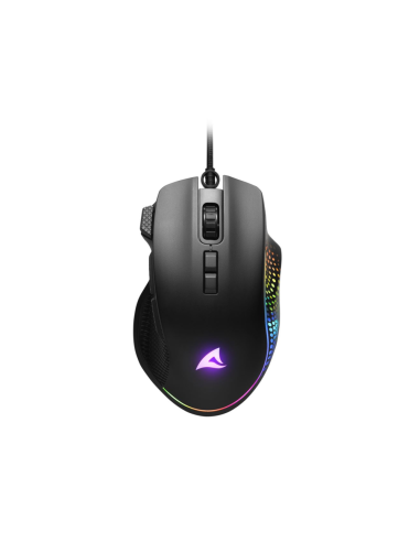 Sharkoon SHARK Force 3 ratón Juego mano derecha USB tipo A Óptico 12800 DPI