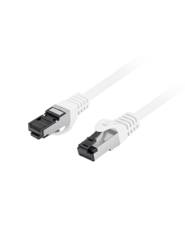 Lanberg PCF8-10CU-0050-W cable de red Blanco 0,5 m Cat8.1 S/FTP (S-STP)