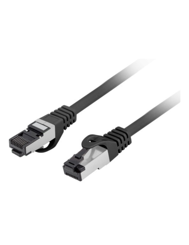 Lanberg PCF8-10CU-0100-BK cable de red Negro 1 m Cat8.1 S/FTP (S-STP)