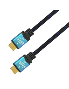 AISENS A120-0360 cable HDMI HDMI tipo A (Estándar) Negro, Azul