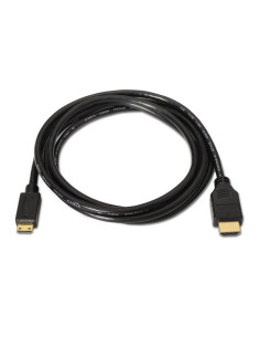 AISENS A119-0115 cable HDMI 3 m HDMI tipo A (Estándar) HDMI Type C (Mini) Negro 2
