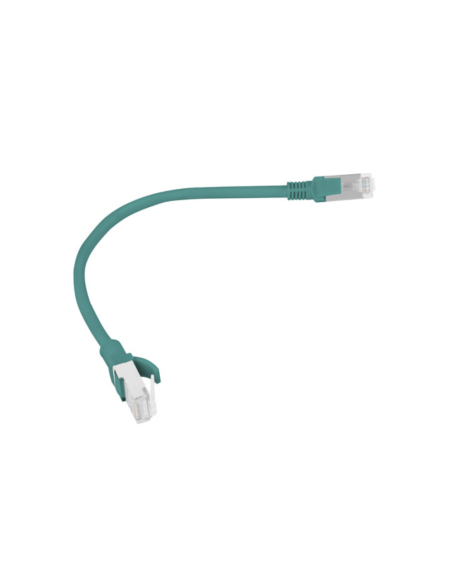 Lanberg PCU6-10CC-0025-G cable de red Verde 0,25 m Cat6 U/UTP (UTP)