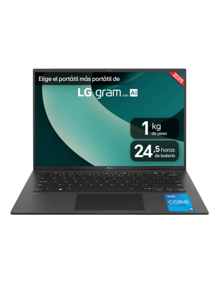 LG Gram 14ZD90RU-G.AX55B ordenador portatil Intel® Core™ i5 i5-1334U Portátil 35,6 cm (14") WUXGA 16 GB LPDDR4x-SDRAM 512 GB SSD