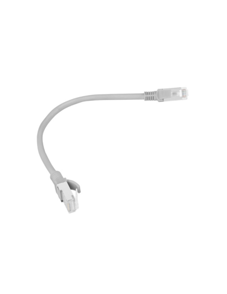 Lanberg PCU6-10CC-0025-S cable de red Gris 0,25 m Cat6 U/UTP (UTP)