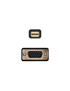 AISENS A125-0362 adaptador de cable de vídeo 2 m Mini DisplayPort 2