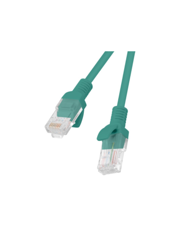Lanberg PCU6-10CC-0050-G cable de red Verde 0,5 m Cat6 U/UTP (UTP)